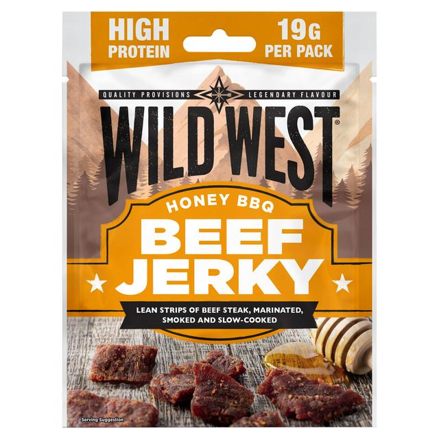 Wild West Honey BBQ Beef Jerky 60g - gallery image 1