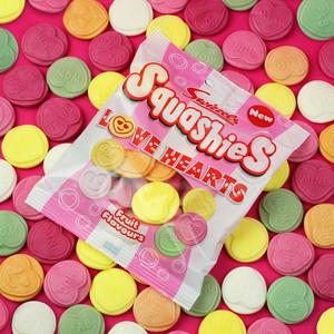 Swizzels Squashies Love Hearts 140g - gallery image 2