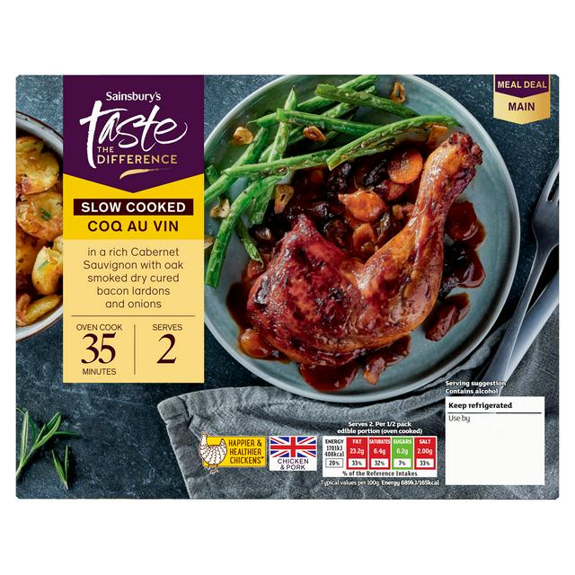 Taste the Difference Sainsbury's Slow Cooked Coq Au Vin, Taste the Difference 660g
