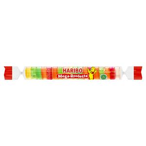 Haribo Mega Roulette Jelly Fruit Sweets Fun Size Pack 45g
