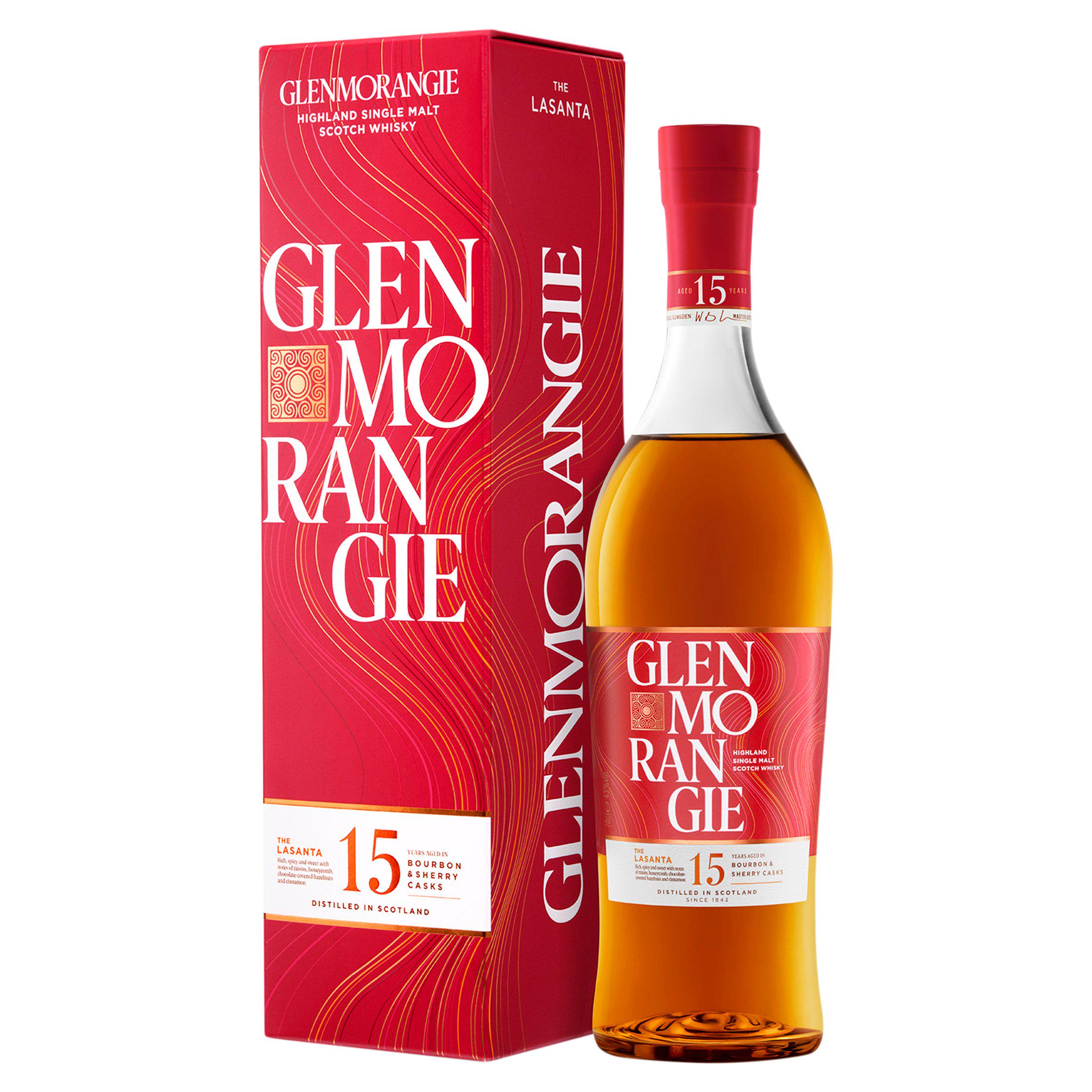 Glenmorangie Lasanta Aged 15 Years Single Malt Scotch Whisky 70cl