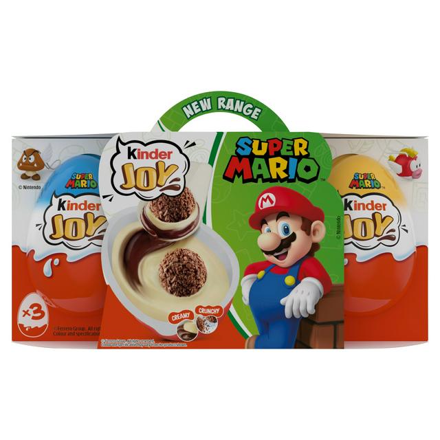 Kinder Joy 3 x 20g Chocolate Egg - gallery image 1