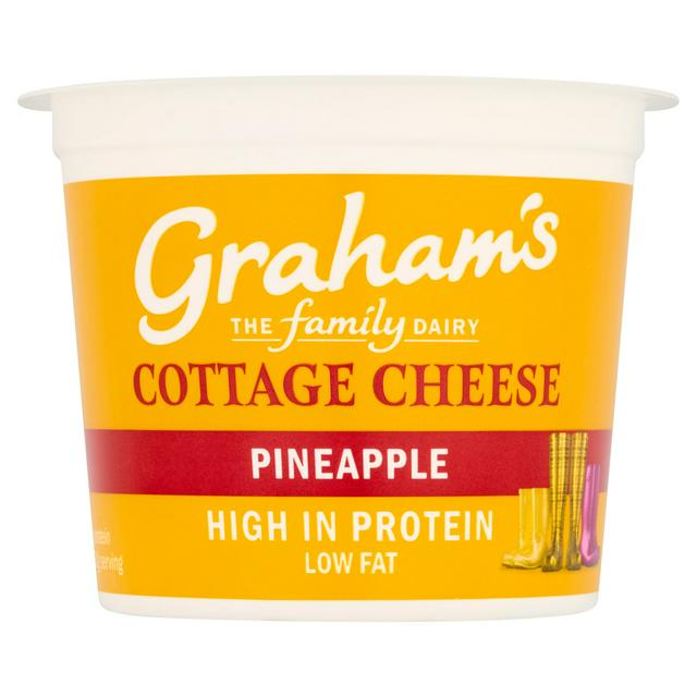 Graham's the Family Dairy Cottage Cheese Pineapple 300g - gallery image 1