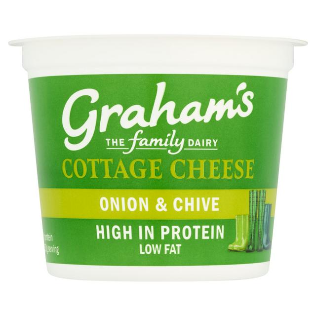 Graham's the Family Dairy Cottage Cheese Onion & Chive 300g - gallery image 1