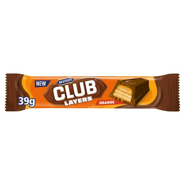 McVitie's Club Layers Orange 39g - gallery image 1