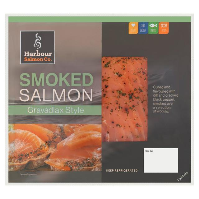 Harbour Salmon Co Harbour Salmon Co. Smoked Salmon Gravadlax Style 100g