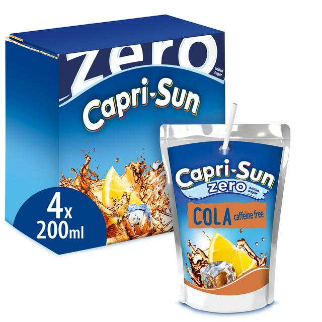 Capri-Sun Zero Cola 4x200ml Kids' Juice Drink