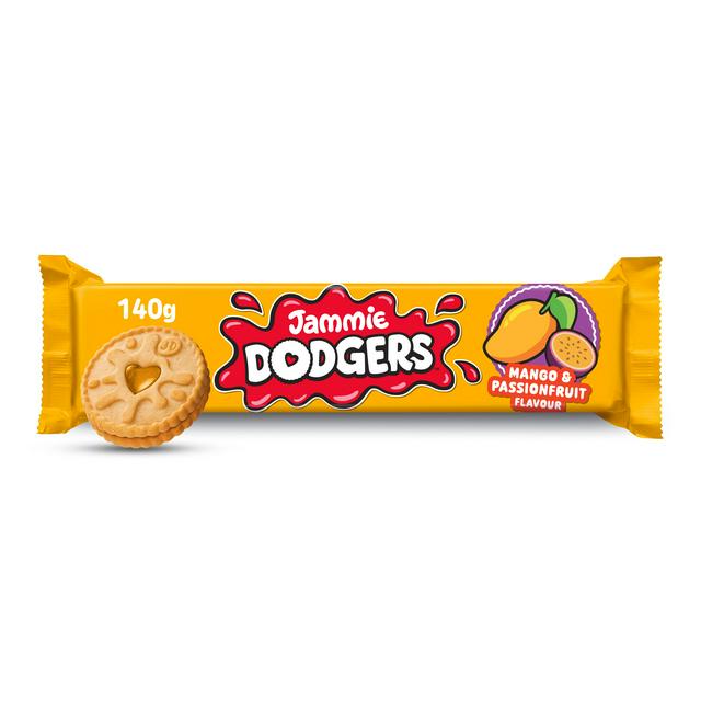 Jammie Dodgers 140g Mango & Passionfruit Flavour Biscuits - gallery image 1