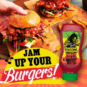 Levi Roots Reggae Reggae Tomato Chilli Jam 300g - gallery image 3