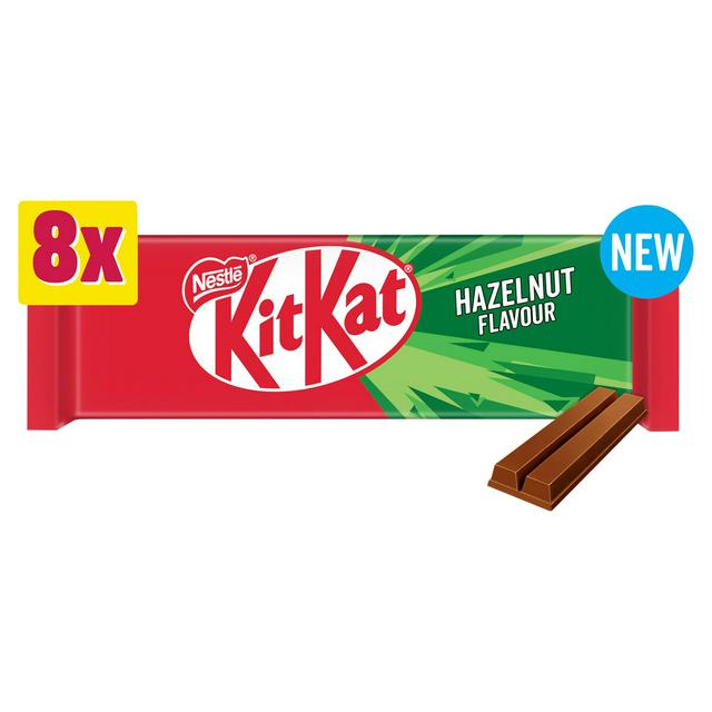KitKat 2 Finger Hazelnut Flavour 8 Pack 8 x 20.7g