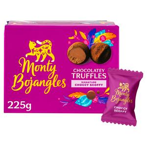 Monty Bojangles Persian Pink Tin Choccy Scoffy Truffles