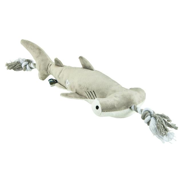 Petface Whale Plush & Rope Dog Toy