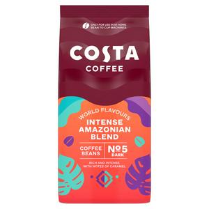 Costa Coffee Intense Amazonian Blend Coffee Beans 1kg