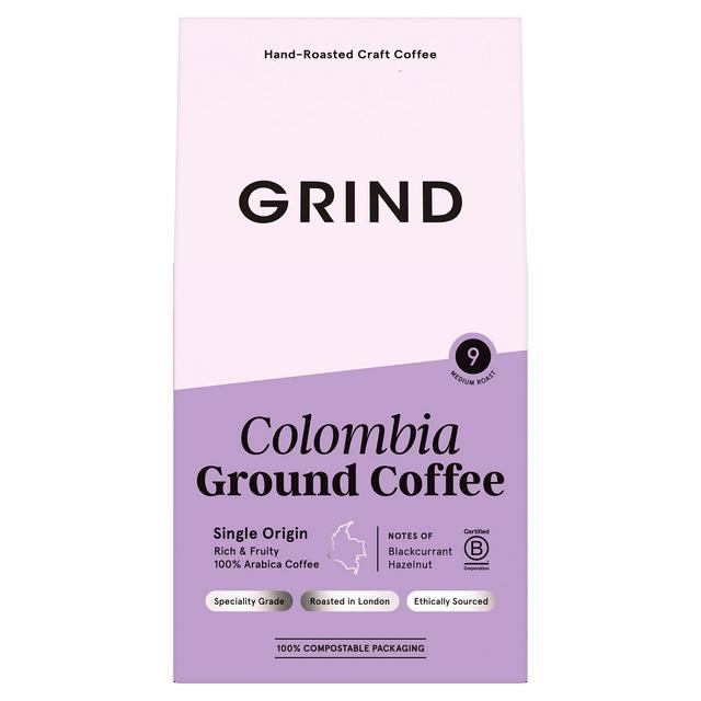 Grind Colombia Ground Coffee 200g - gallery image 1