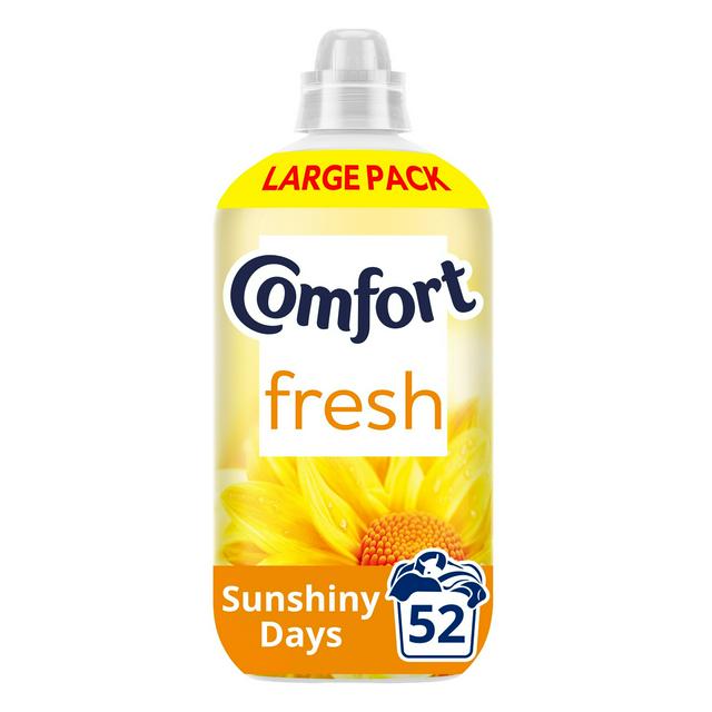 Comfort Fresh Fabric Conditioner Sunshiny Days 52 Washes 1.56L - gallery image 1