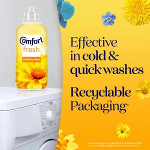 Comfort Fresh Fabric Conditioner Sunshiny Days 52 Washes 1.56L - gallery image 4