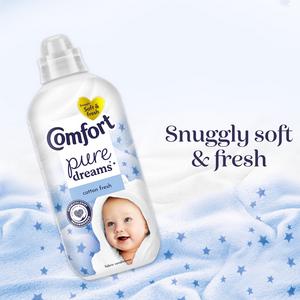 Comfort Fabric Conditioner Pure Dreams Cotton Fresh 30 Washes 900ml - gallery image 3