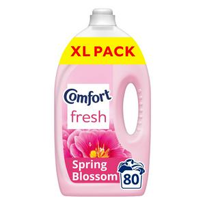 Comfort Fresh Fabric Conditioner Spring Blossom 80 Washes 2.4L