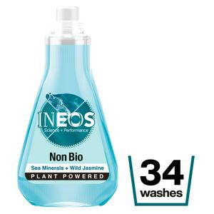 Ineos Sea Minerals + Wild Jasmine Non Bio Concentrated Laundry Detergent Liquid 34 Washes