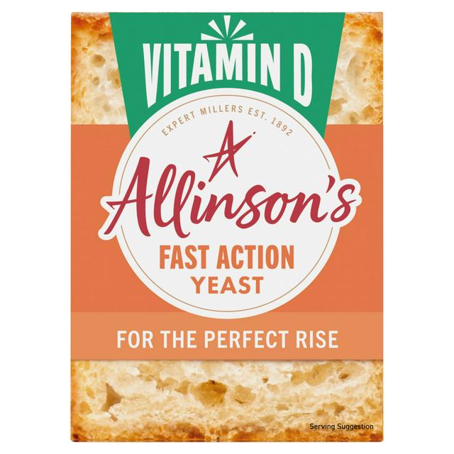 Allinson's Vitamin D Fast Action Yeast 6 x 7g - gallery image 1