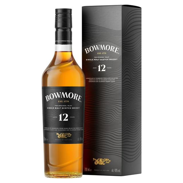 Bowmore Aged 12 Years Single Malt Scotch Whisky 70cl - gallery image 1