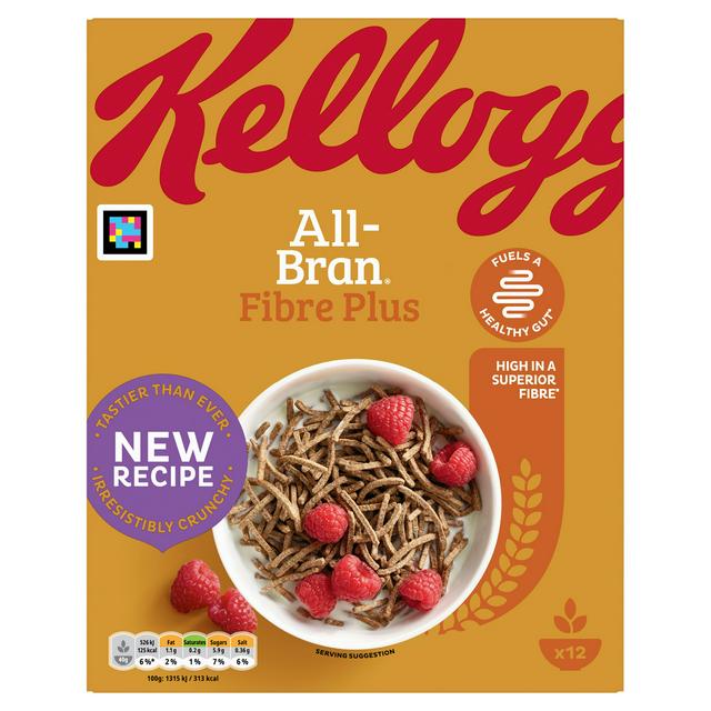 Kellogg's All Bran Fibre Plus Breakfast Cereal 500g - gallery image 1