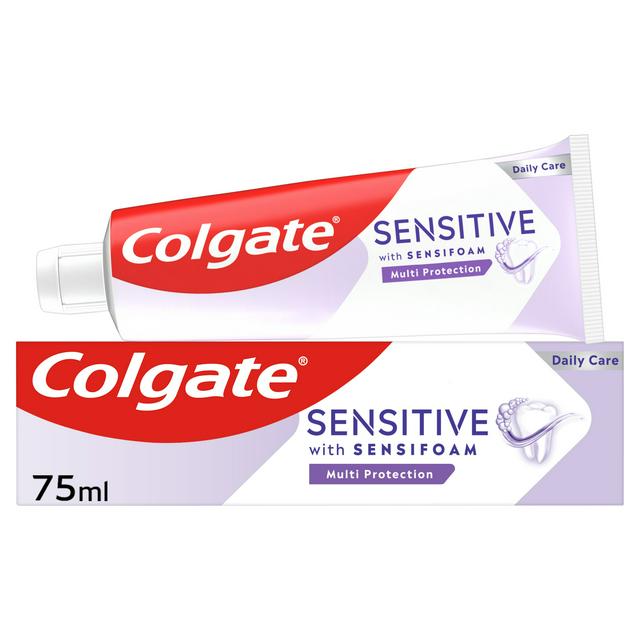 Colgate Sensitive with Sensifoam Multi Protection Toothpaste 75ml - gallery image 1