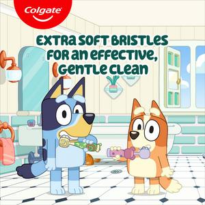 Colgate Kids 2-5 Years Bluey Extra Soft Manual Toothbrush x2 - gallery image 5