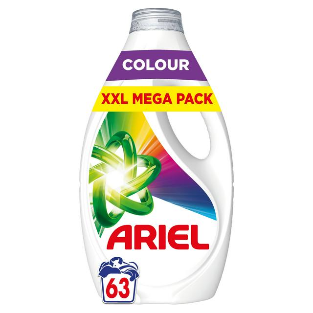 Ariel Colour Washing Liquid Detergent 63 Washes 1953ml