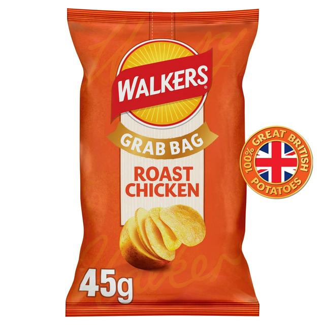 Walkers Roast Chicken Crisps 45g - gallery image 1