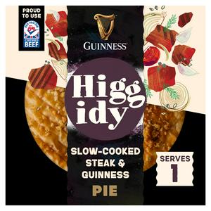Higgidy Slow Cooked Steak & Guinness Pie with a Rosemary Sprinkle 200g - video