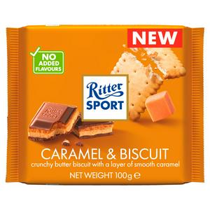 Ritter Sport Caramel & Biscuit 100g