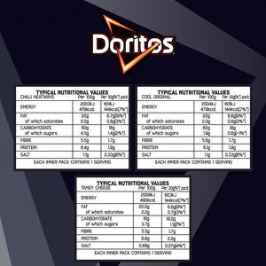 Doritos Variety Pack Tortilla Chips Multipack Crisps 12 x 30g - gallery image 4