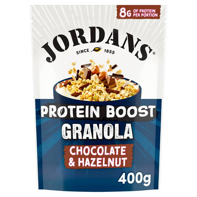 Jordans Protein Boost Granola Chocolate & Hazelnut 400g - gallery image 1