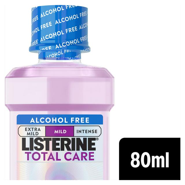 Listerine Total Care Milder Taste Zero Alcohol Mouthwash 80ml - gallery image 1