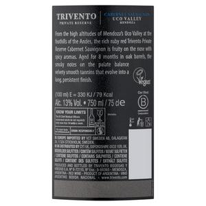Trivento Argentina Private Reserve Cabernet Sauvignon Red Wine 75cl - gallery image 3