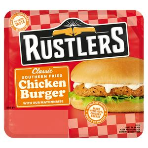 Rustlers Classic Southern Fried Chicken Burger   127g