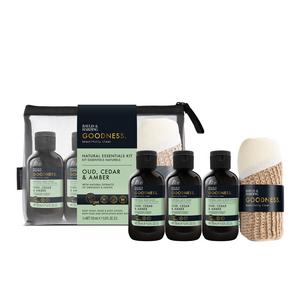 Baylis & Harding Goodness Oud, Cedar & Amber Essentials Gift Set - gallery image 2