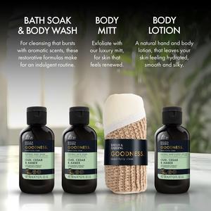 Baylis & Harding Goodness Oud, Cedar & Amber Essentials Gift Set - gallery image 5