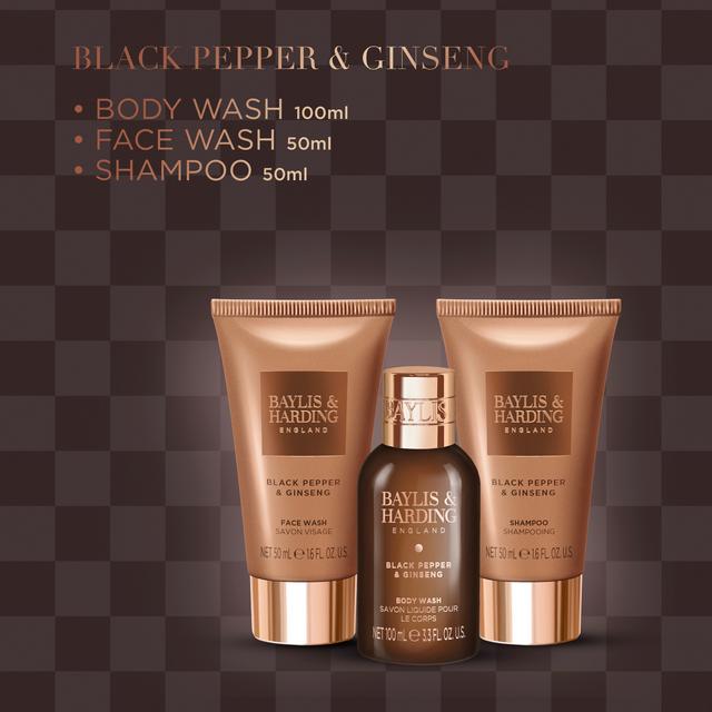 Baylis & Harding Black Pepper & Ginseng Men's the Essentials