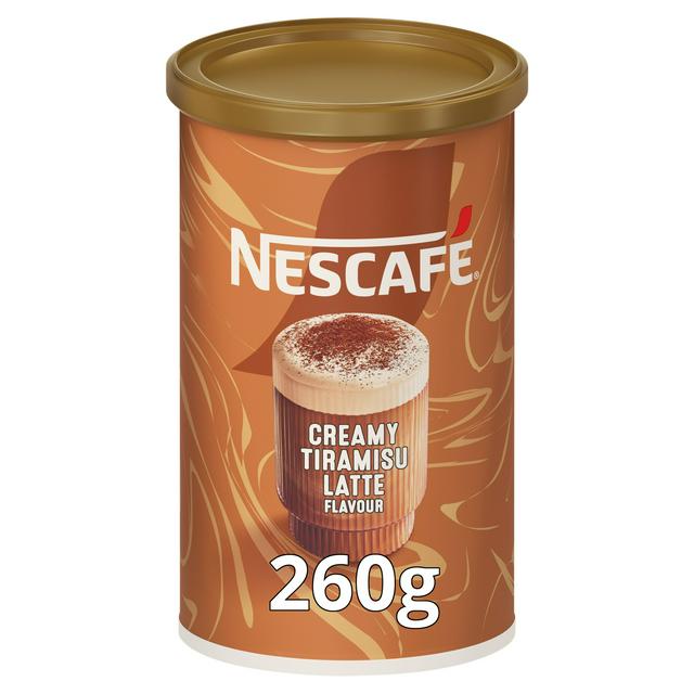 Nescafé Tiramisu Latte Coffee Tub 260g | Sainsbury's