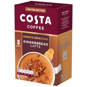 Costa Coffee 6 x 17g Barista Creations Gingerbread Latte Sachets - gallery image 3