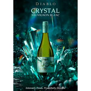 Diablo Crystal Sauvignon Blanc White Wine 75cl - gallery image 5