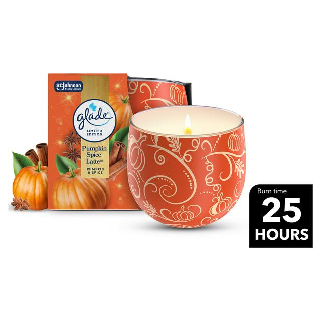 Glade Holiday Scented Candle Glistening Snow Air Freshener Infused With Essential Oils 1-Wick Candle 1 Count | Buy Now With Express International Delivery - View #9