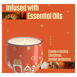 Glade Pumpkin Spice Latte Festive Scented Candle, Limited Edition 108g - gallery image 3