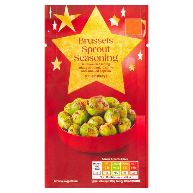 Sainsbury's 25g Brussels Sprout Seasoning - gallery image 1