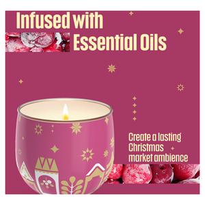 Glade Scented Candle Sleeved Frosted Floral Cherries 108g - gallery image 3