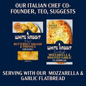 White Rabbit 250g Butternut Squash & Provola Gluten Free Filled Girasoli Pasta - gallery image 5