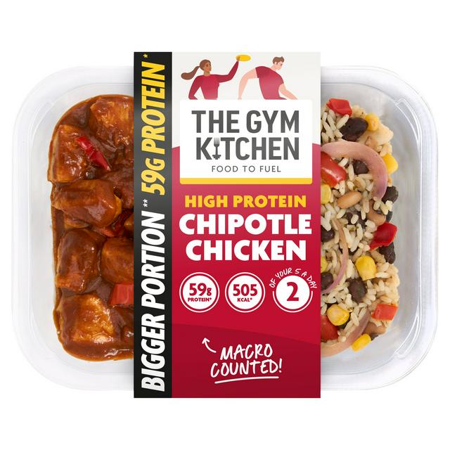 The Gym Kitchen 500g High Protein Chipotle Chicken Ready Meal - gallery image 1