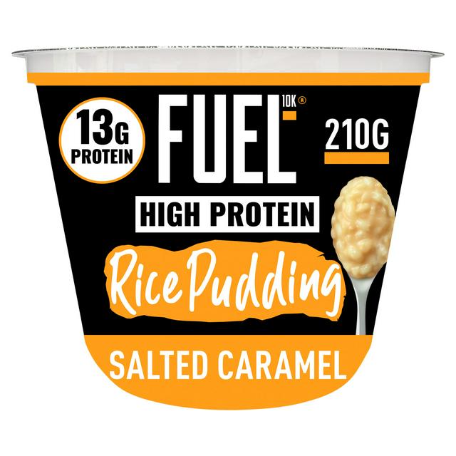 Fuel10K Salted Caramel Flavour High Protein Rice Pudding 210g - gallery image 1